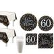 Sparkling Celebration 60th Birthday Party Kit for 16 Guests